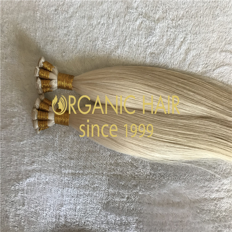 BLONDE HAND TIED WEFTS are available for pre-order H146